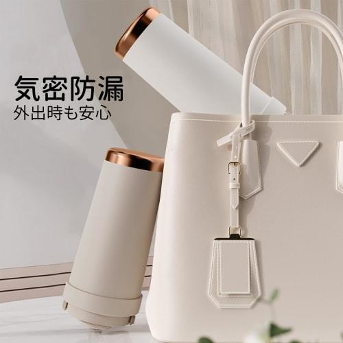 SKIASE Tumbler with Straw, Ceramic Coating, 750ml, Portable, with Handle, Direct Drinking, Lid, Spill-Proof, Stainless Steel, Keeps Drinks Hot or Cold