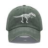 Cotton Baseball Cap for Men Women Unisex Embroidery Dinosaur Tyrannosaurus Rex Dad Hat Protection Outdoor Sports Golf Caps