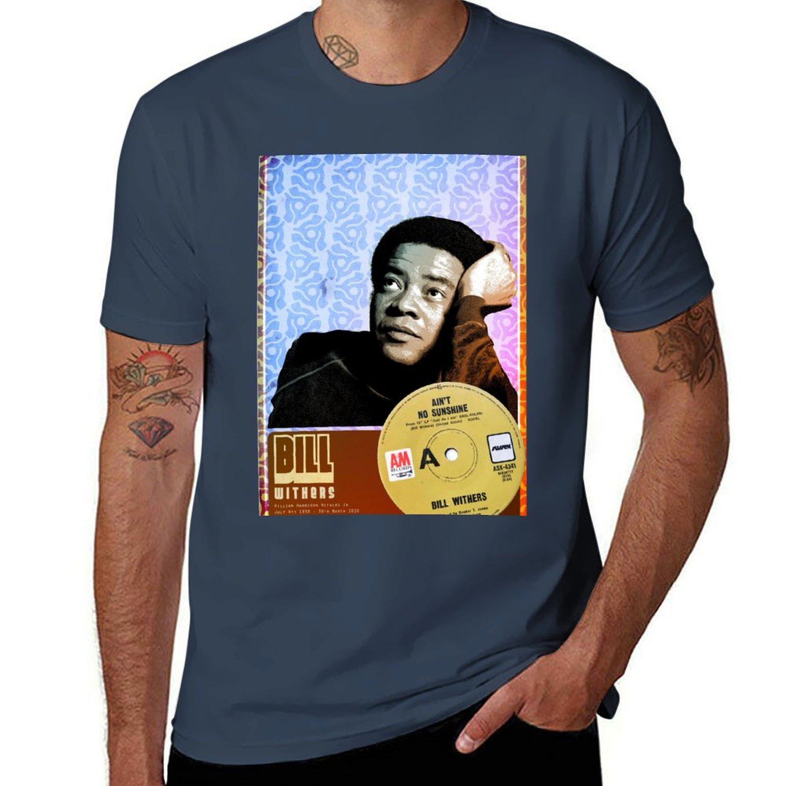 

man tshirt Bill graphic T-Shirt shirts Withers t mens S