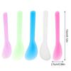 Cosmetic Masks Spoon No Burr Frosted Tip Spatula Plastic Makeup Tools Lightweight Facial Cream Stick for DIY Mixing Beauty