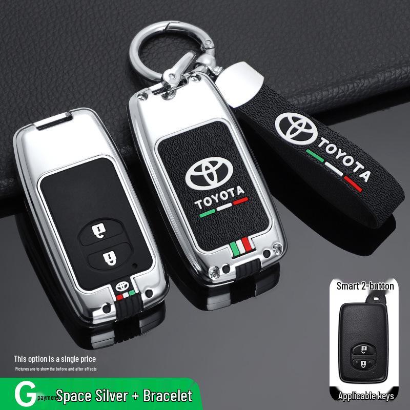 Toyota Key Case for Land Cruiser, Old Model Camry, Prado, Highlander