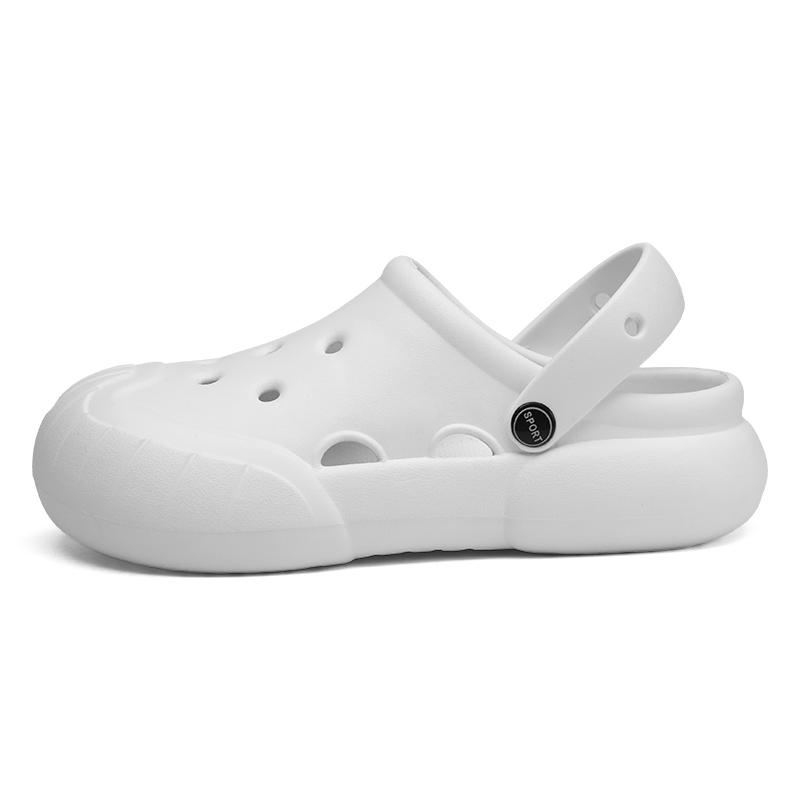 Men Women Summer Beach Shoes Sandals Men's Holes Slides Hollow Breathable Flip Flops Clogs Casual Shoes Fashion Beach Slippers