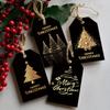 48Pieces Decorative Gift Label with Quality Paper & Twine Cord Design for Sustainable Holiday Packaging Decors Solutions