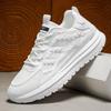 Men'S Breathable Mesh Shoes Summer  Out Casual Running Shoes Soft Bottom Comfort Light Fashion Shoes Thick Sole Sneakers