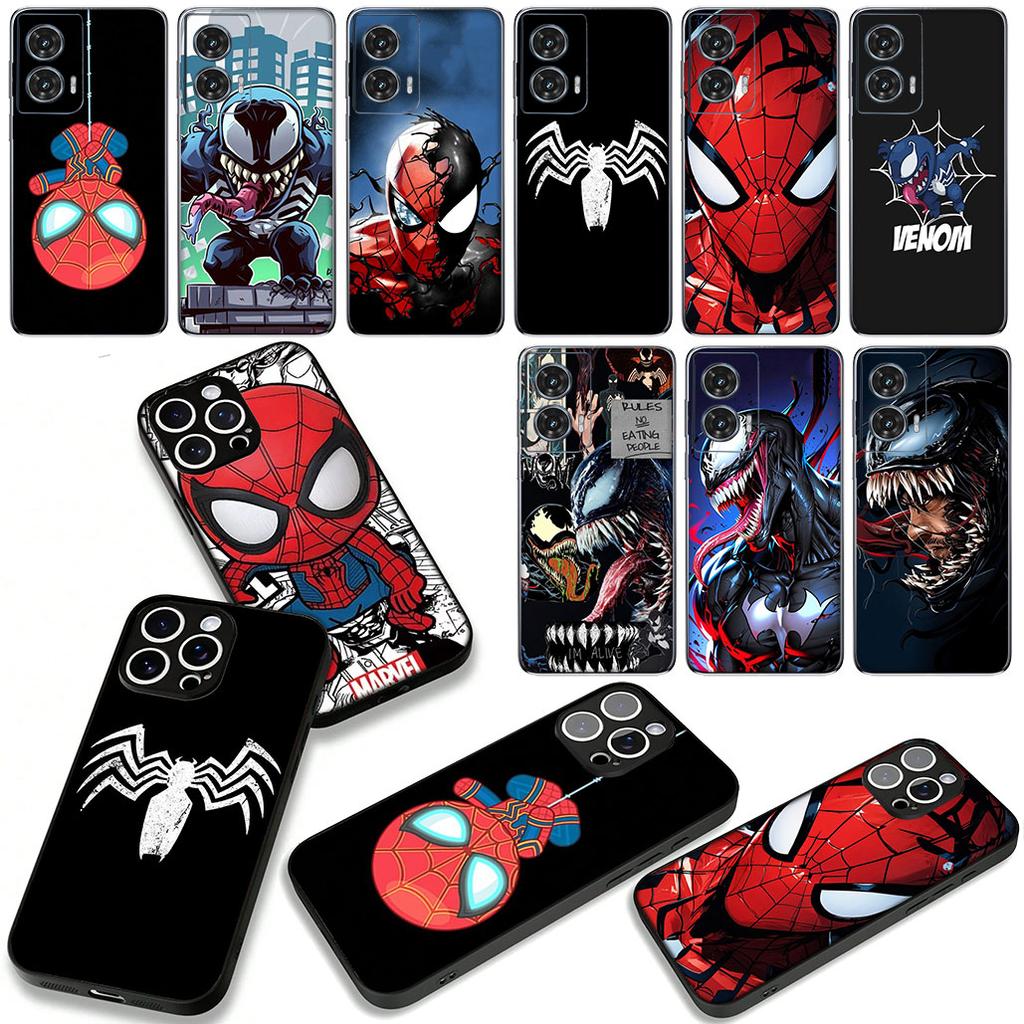 for Samsung Galaxy A55 A54 A25 A36 A17 A26 A35 A33 A34 A14 A37 S8 S9 S20 S21 FE S10 Plus Case SpiderMan Venom Spider Marvel Man