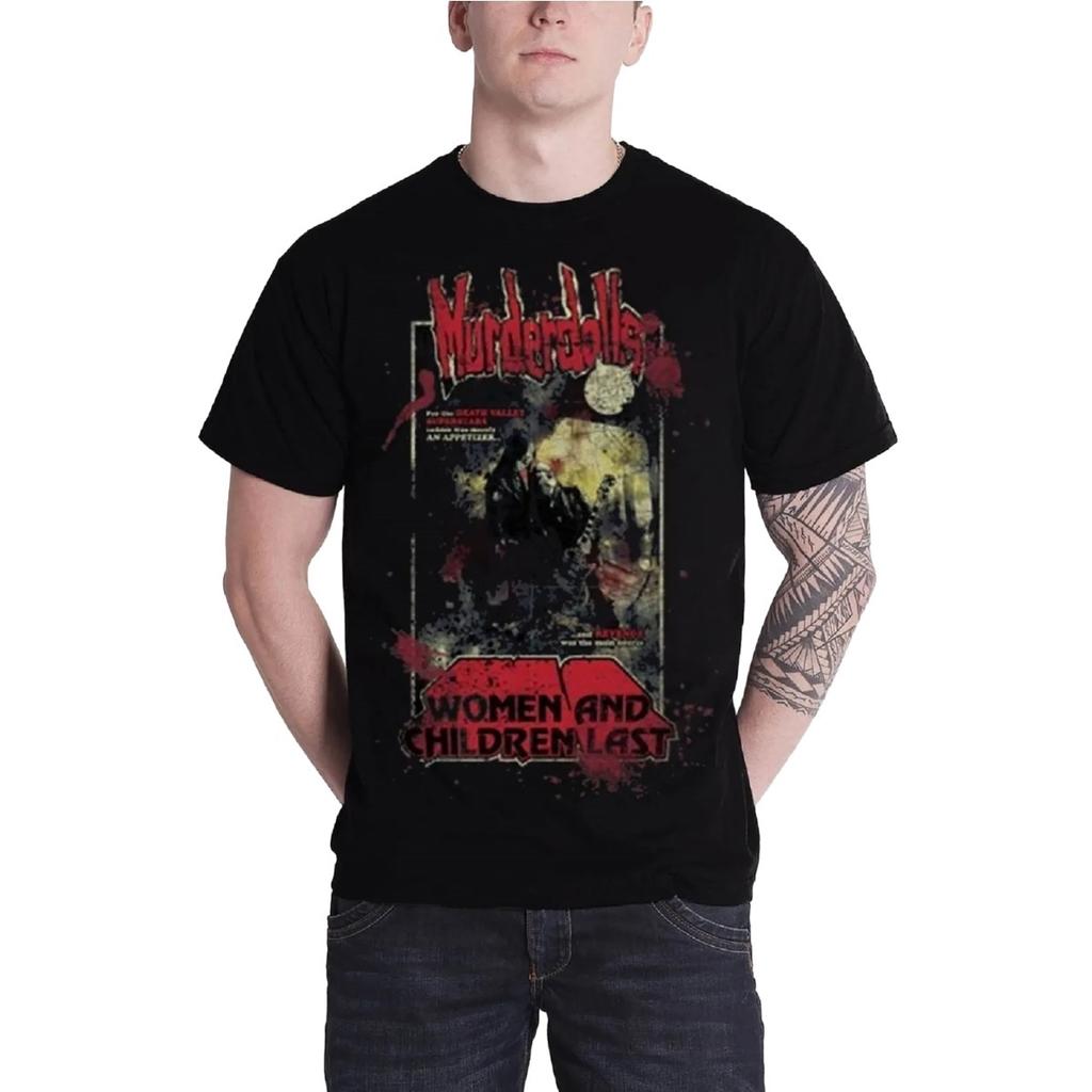 Murderdolls Unisex T Shirt 80s Horror Vintage Poster Band Logo