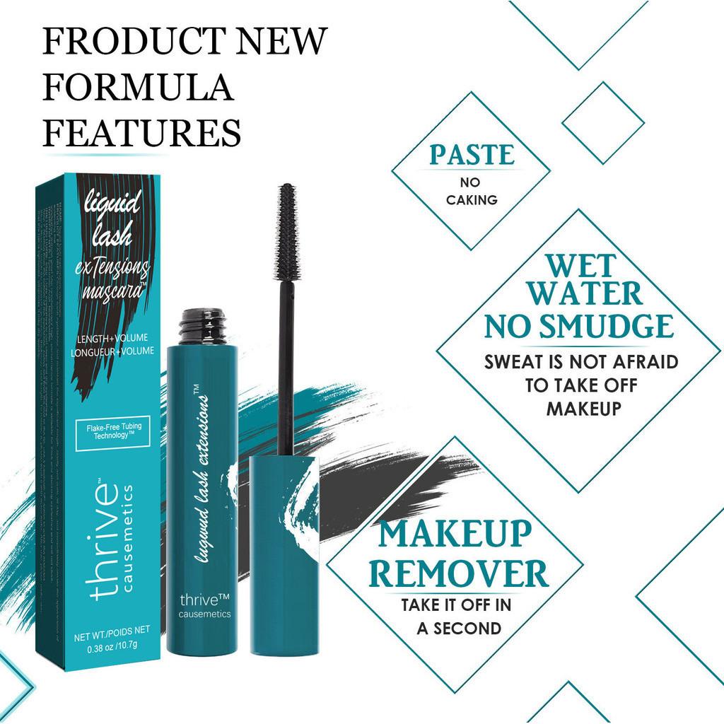 Luxurious Thrive Causemetics Liquid Lash Mascara For Stunning Voluminous Lashes