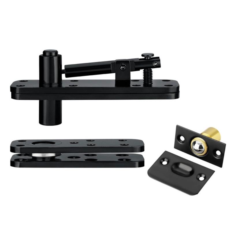 Heavy Duty Pivots Hinge Stainless Steel Concealed Door Hinge 360 degree Rotating Shafts Wood Door Hinge Enduring чёрный