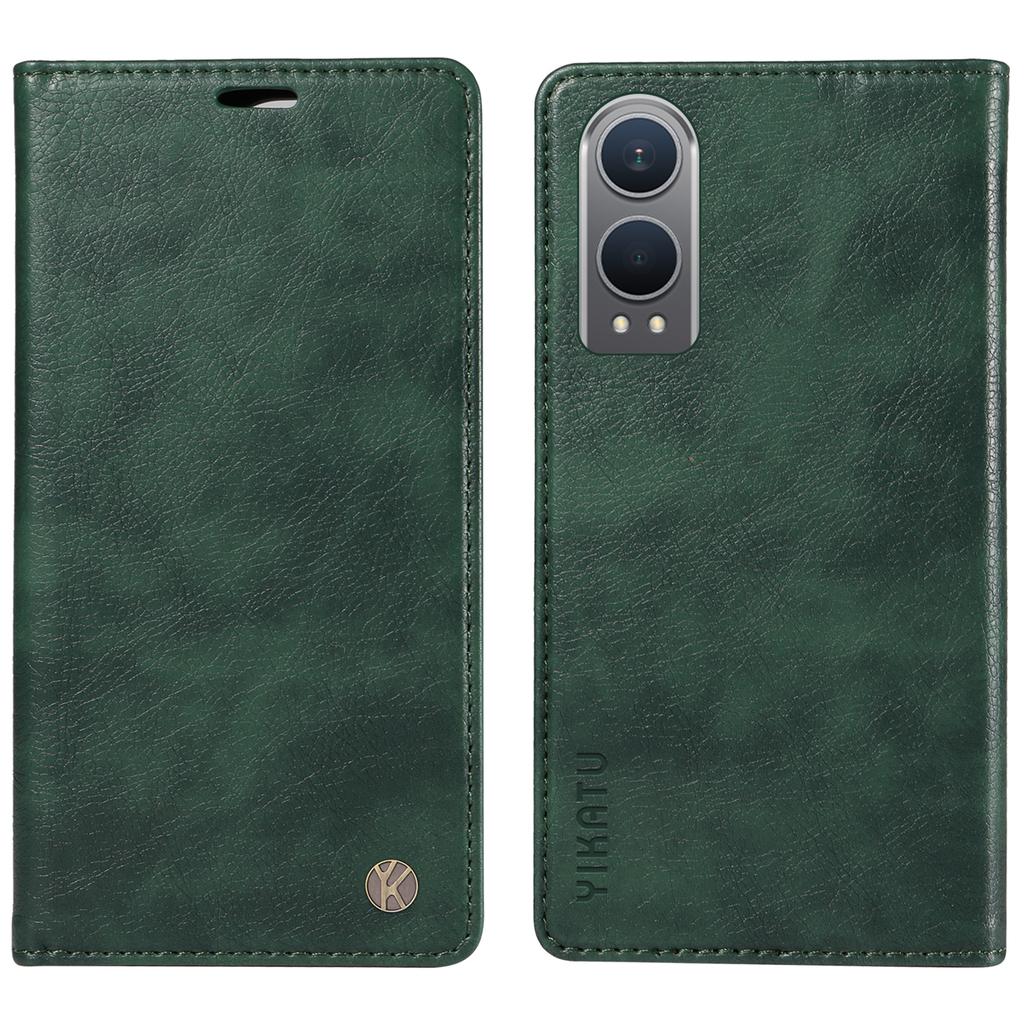 For OnePlus Nord CE4 Lite 5G/Oppo K12x 5G (China) Case Folio Magnetic Closure Leather Phone Cover
