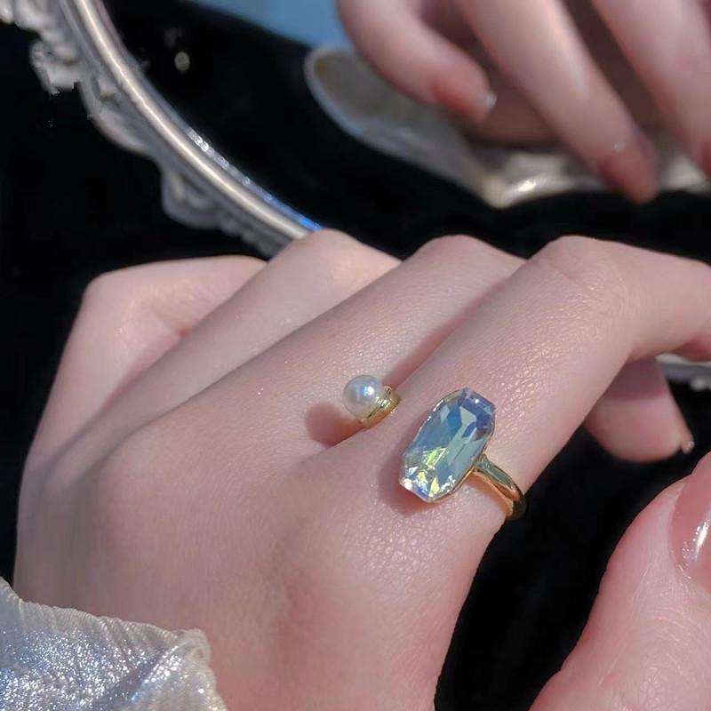 New Spirit Snake Snake Ring Men's and Women's Tail Ring Small Snake Index Finger Ring Opening Adjustable Personality Ring