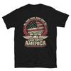 Veteran God Bless America American US Patriotic Classic Fit T-Shirt