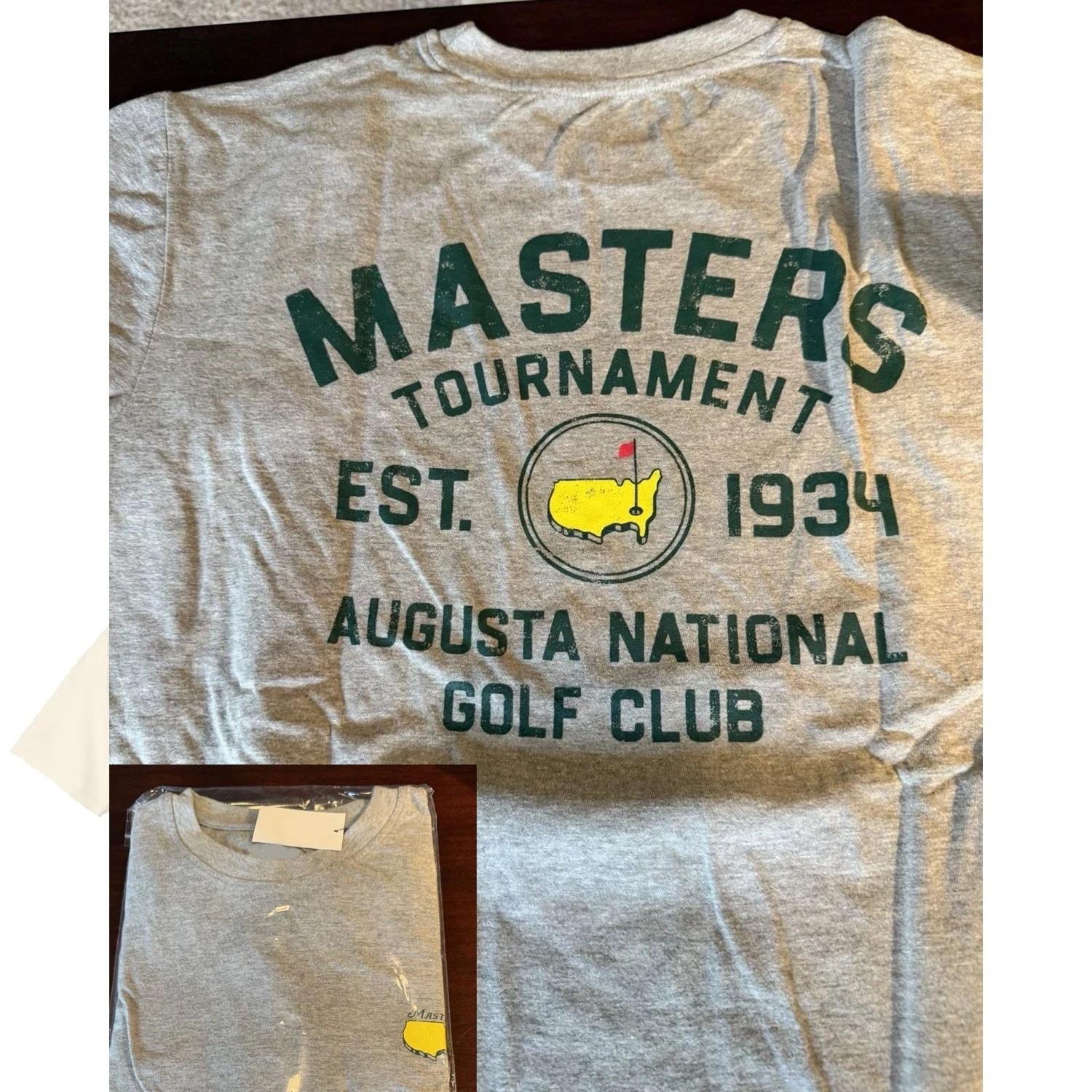 2026 Augusta National Masters T-shirt reprint AN69615 L
