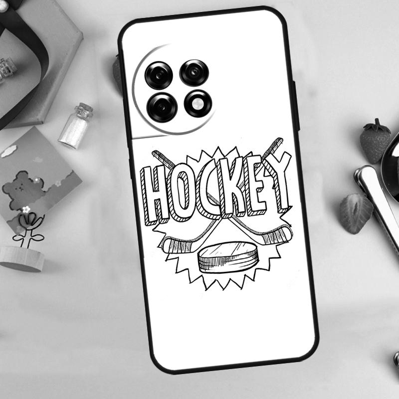 Play Ice Hockey Case For OnePlus 15 13 12 11 10 9 13T 13R 12R 10R 10T 8T Nord 5 CE 4 3 2 Lite N20 N30 Cover