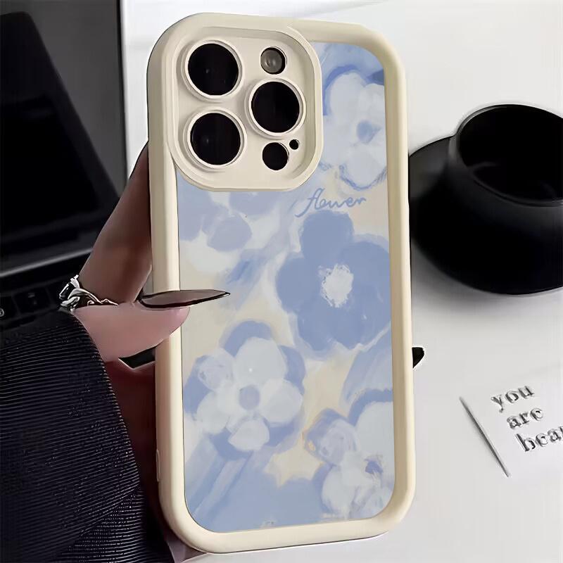 Romantic Rose Flower Cover For Samsung S23 Case For Galaxy S24 S22 Ultra Plus S21 FE A54 A14 A13 A33 A53 A32 A52 A34 5g Case