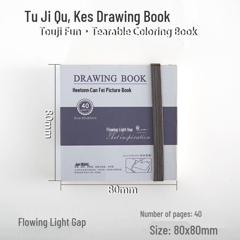 Wonderful Portable Sketchbook: Thick Acrylic Cardstock for Doodling, Drawing, & Painting