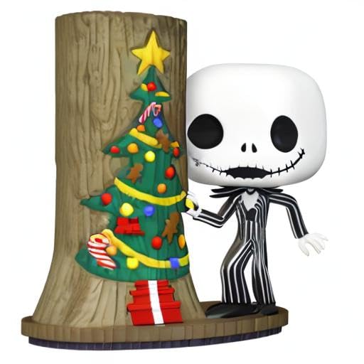 Disney Before Christmas Jack Figure Funko Deluxe Christmas Door Funko