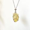 Raw Crystal Holder Necklace Cage for Stones DIY Adjustable Natural Gemstone Pendant Necklace Jewelry Colorful 2-4cm