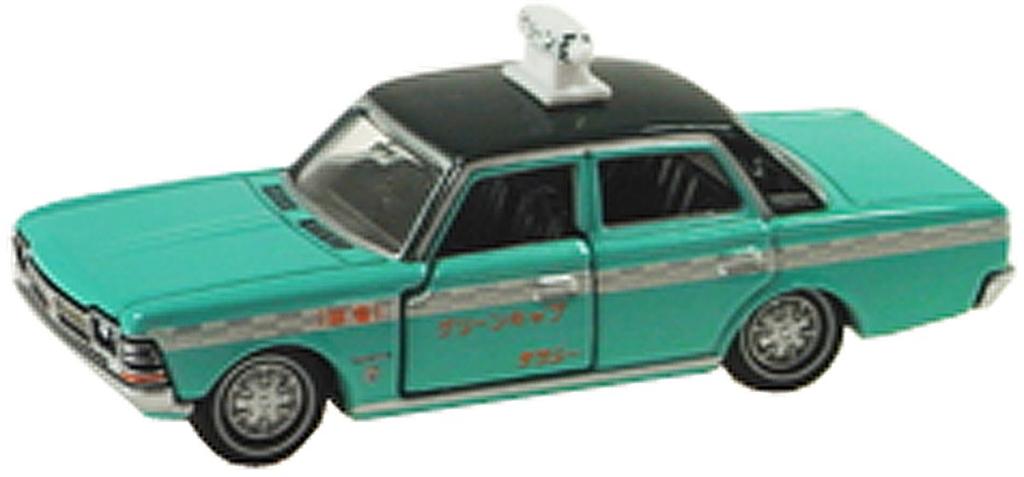 Tomica Limited 0121 Toyota Crown MS50 Green Cab Taxi