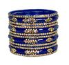 Bangles Set for Women | Zirconwork Bangles | Glass Bangles for Festivals and Occasions, Traditional Glass Bangles