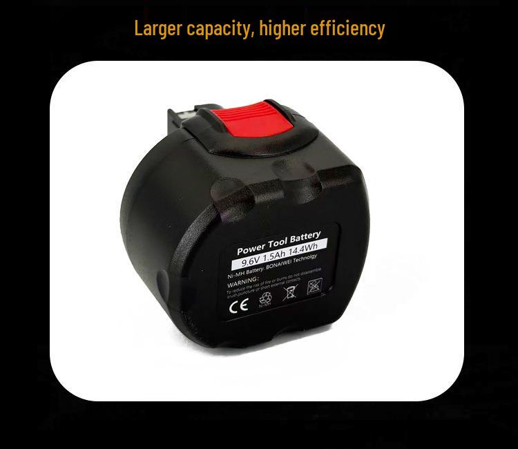 3.5Ah Battery for BOSCH GSR9.6-2 and GSR9.6-1 Cordless Drill Screwdrivers