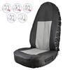 Car Front Seat Cover with Back Organizer Auto Seat Protector for Gym Workout Running Swimming Beach and Hiking