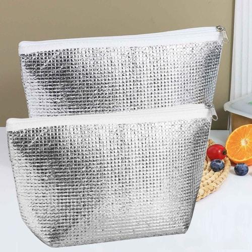 HAKONA Insulated Bags, Small Mini Insulated Pouches, Set of 2, Lunch Box Cooler Bags, Aluminum Cooler Bags, Long-Lasting, Powerful Lunch Bags, Outdoor
