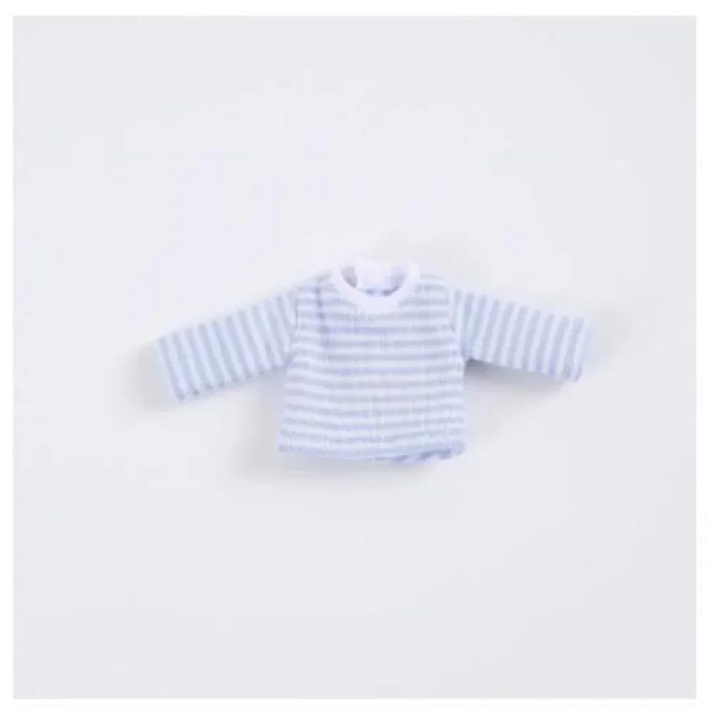 Handmade Doll Knitted Sweater Cardigans Multicolored Mini Casual Clothes Kids DIY Gift Toys for 1/11 1/12 Dolls For OB11 Dolls