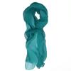50*160cm Fashion Women Gradient Color Solid Scarf Female Chiffon Mesh Long Shawl Autumn Ladies Thin Tulle Elegant Neckerchief