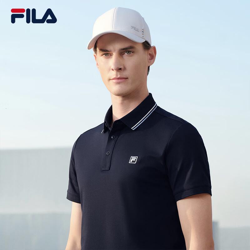 Fila Men's Elite Knit Short Sleeve Polo Shirt