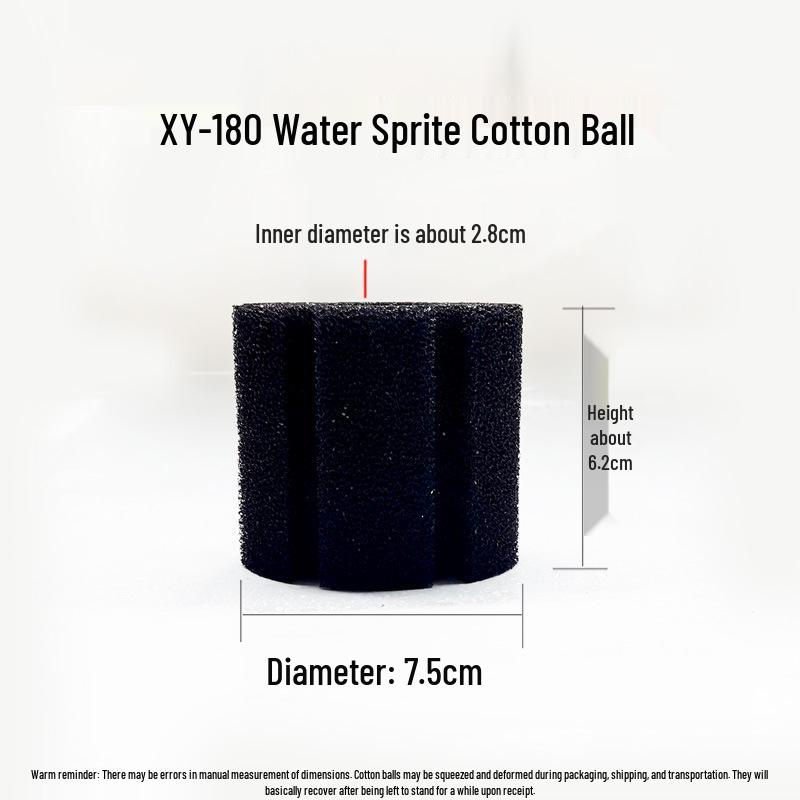Xinyou Water Fairy Biochemical Filter Cotton: Yellow, Green, Black Replacement for Fish Tank