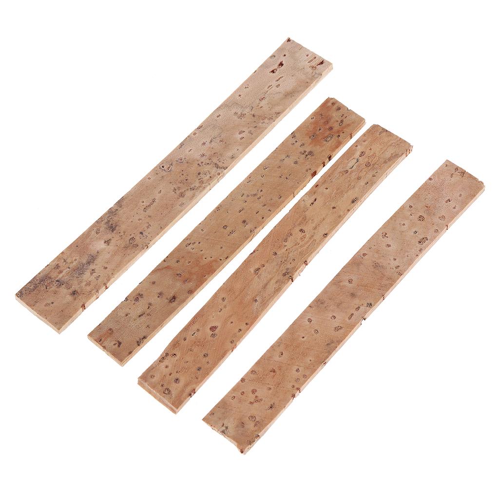 6pcs/lot Clarinet Natural Neck Cork Replacement Kit with 4pcs Cork & Lubricating Grease Oil & Blade