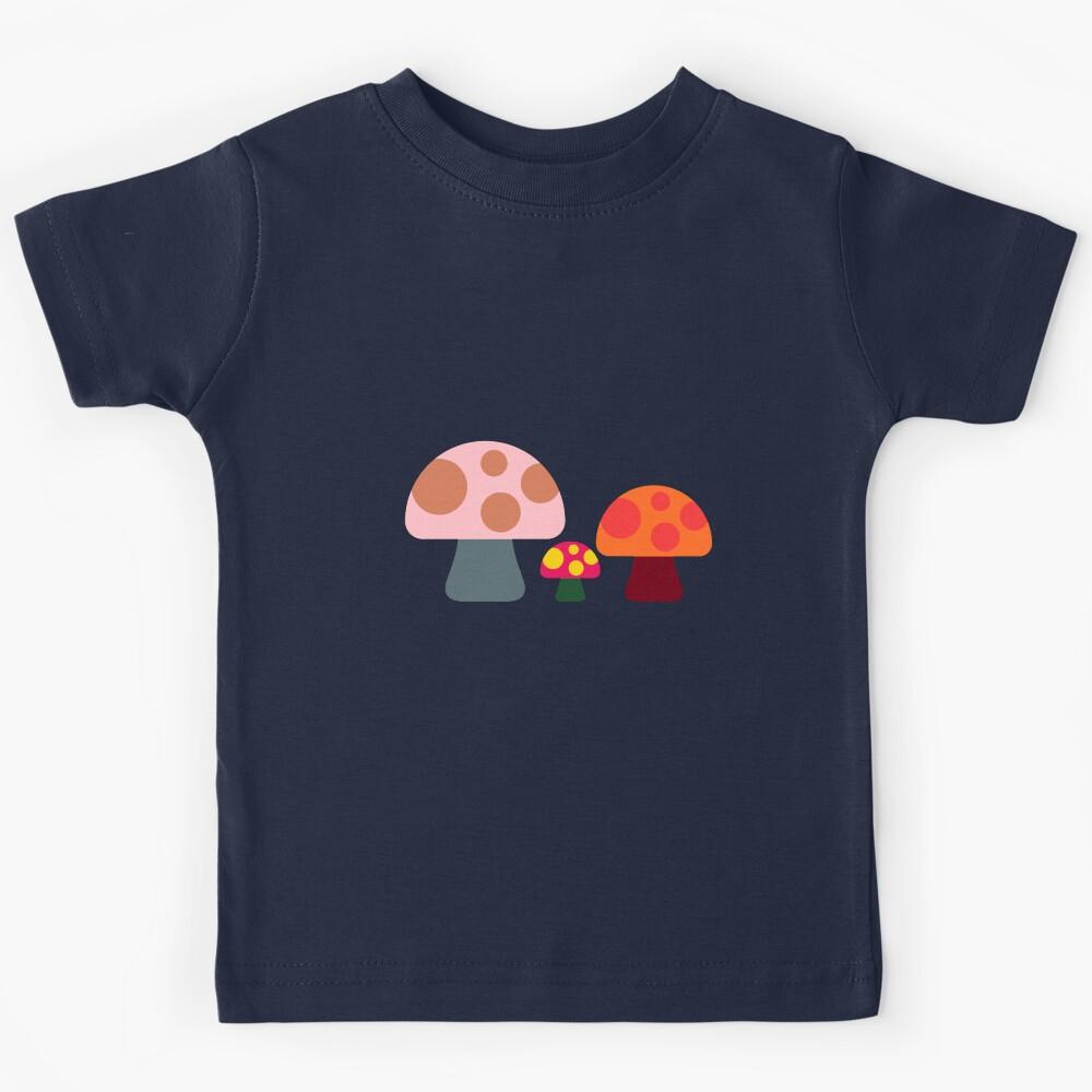 Bright Neon Toadstool Set Kids T-Shirt 140