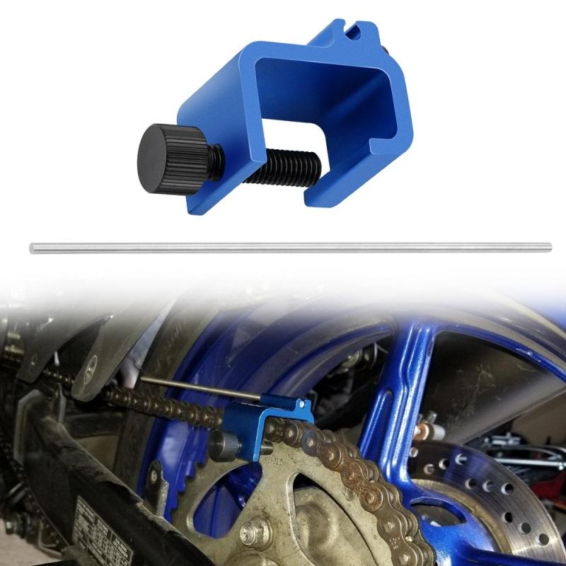 Kettenausrichtungswerkzeug kompatibel für Motorräder, ATVs 08-0048, schnelle und genaue Reparatur des Ausrichtungswerkzeugs