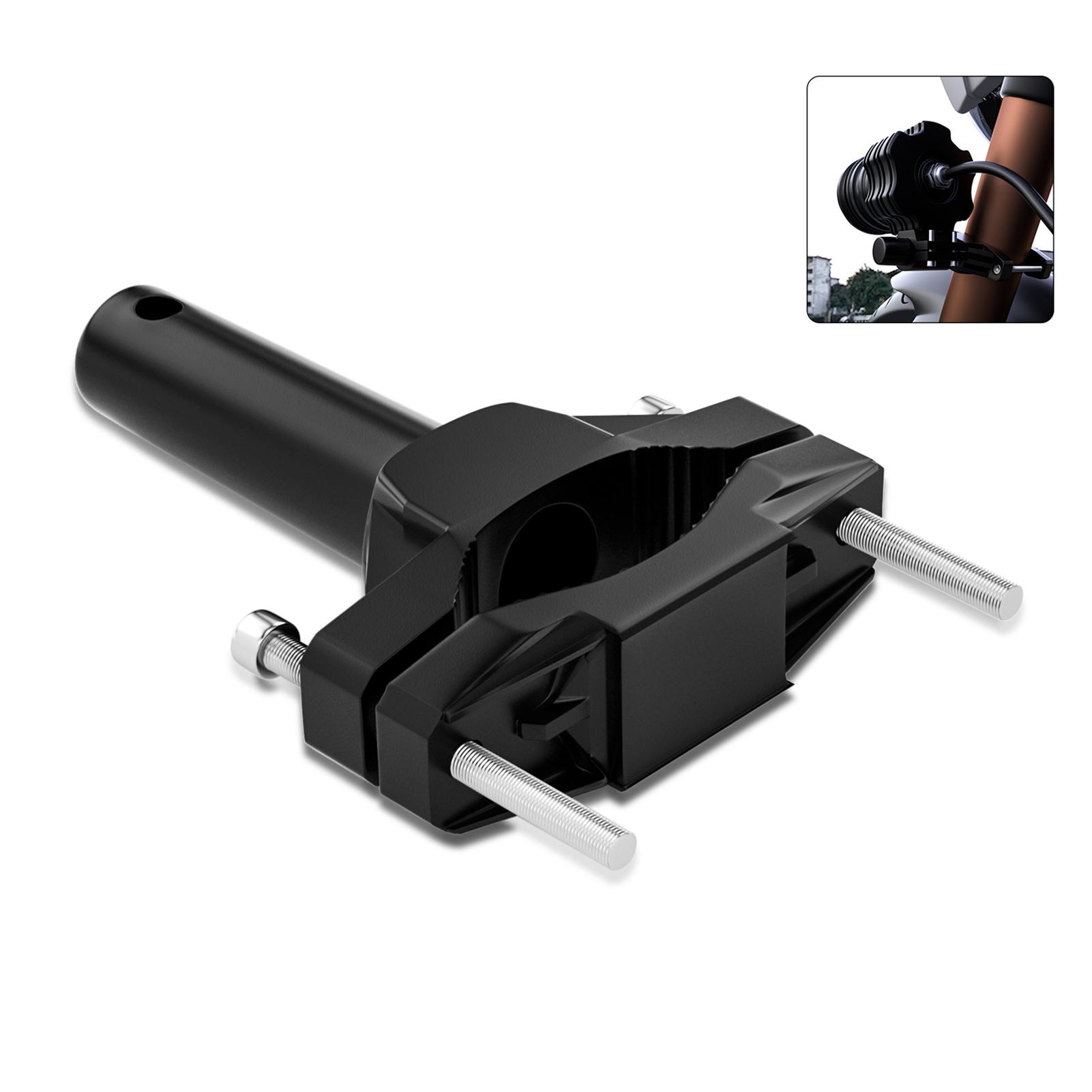 

Light Bar Motorcycle Bracket Bike Mount Bracket Bar Holder for LED Work Lights Installation Diameter 2 to 5.5cm with Aluminum Alloy Screw Extension D