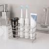 Stainless Steel Toothbrush Holder Easy To Clean Shower Table Bracket  Bathroom