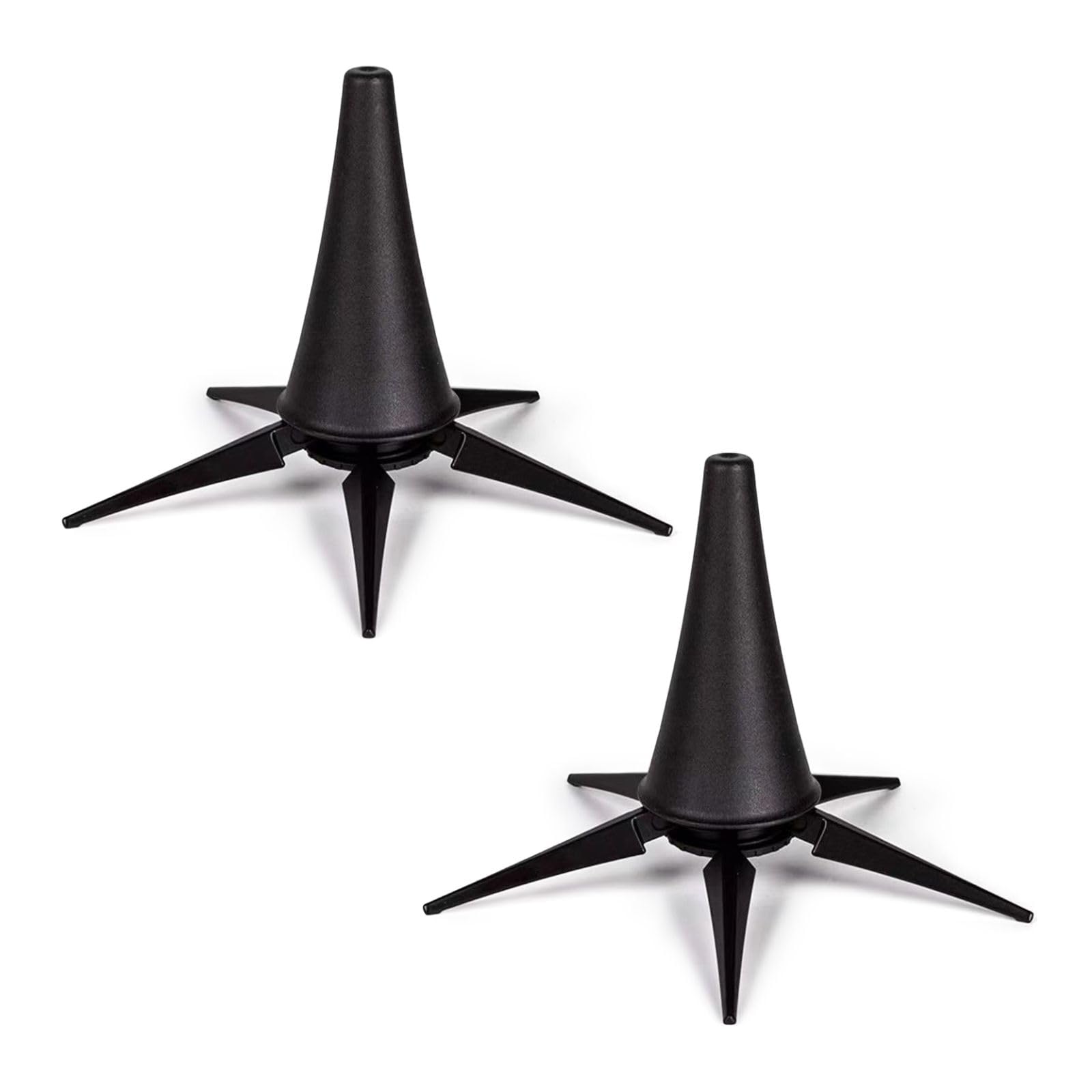 

Archnote Clarinet Stand, Standing and Storage, Set of 2 Clarinets, Foldable, 5-Leg Clarinet Stand