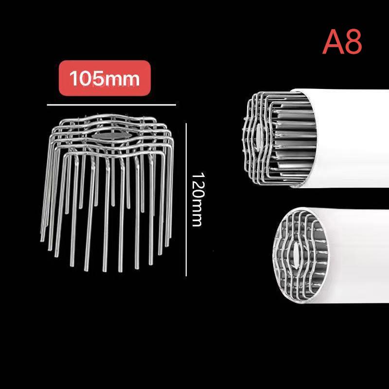 Stainless Steel Drainage Cover Roof Floor Drain Downpipe Strainer Anti-Blocking Gutter Guard Leaf Debris Trap Rain Pipe Cap