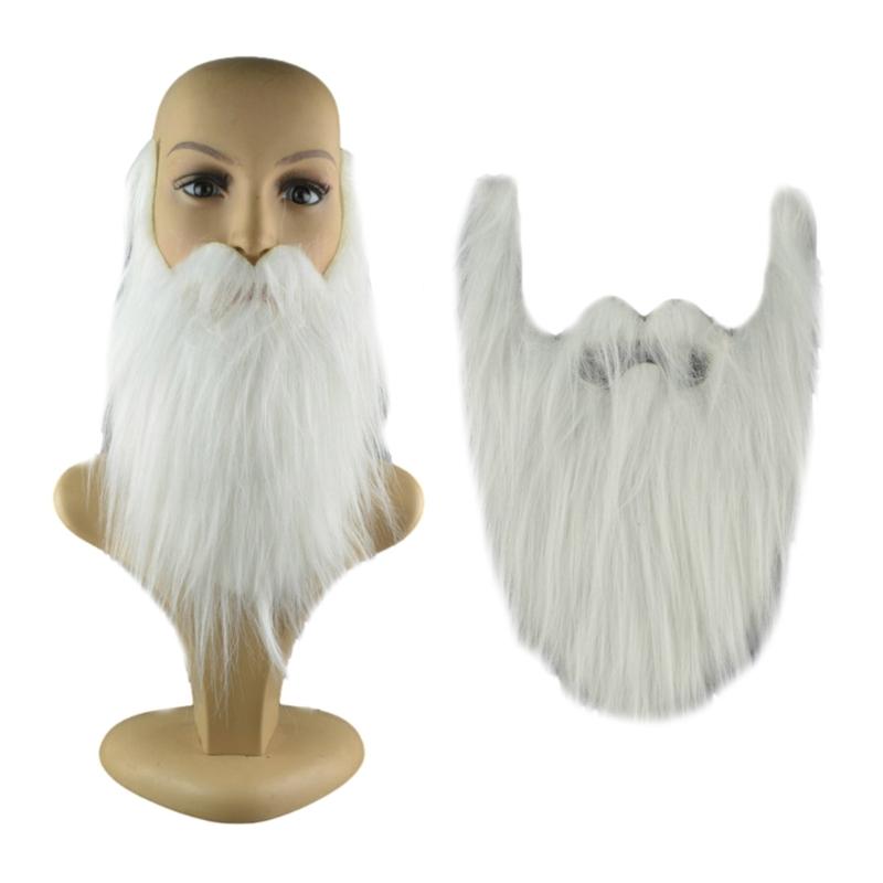 Halloween Beard Facial Hair Disguise Accessories Fake Mustache Party Supplies