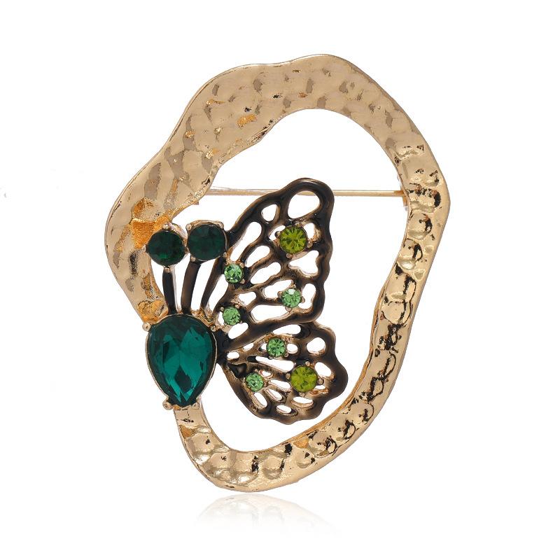 Butterfly shadow trace French elegant butterfly brooch niche design sense light luxury temperament high-end corsage pin accessories women