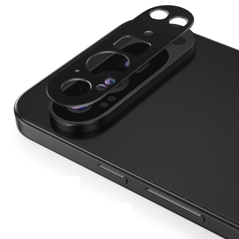 Pentru Google Pixel 9 Pro XL Cameră de lux Cerc lentilă metalică Husă de sticlă anti-zgâriere Protectie de protecție pentru bara de protecție Protector de protecție