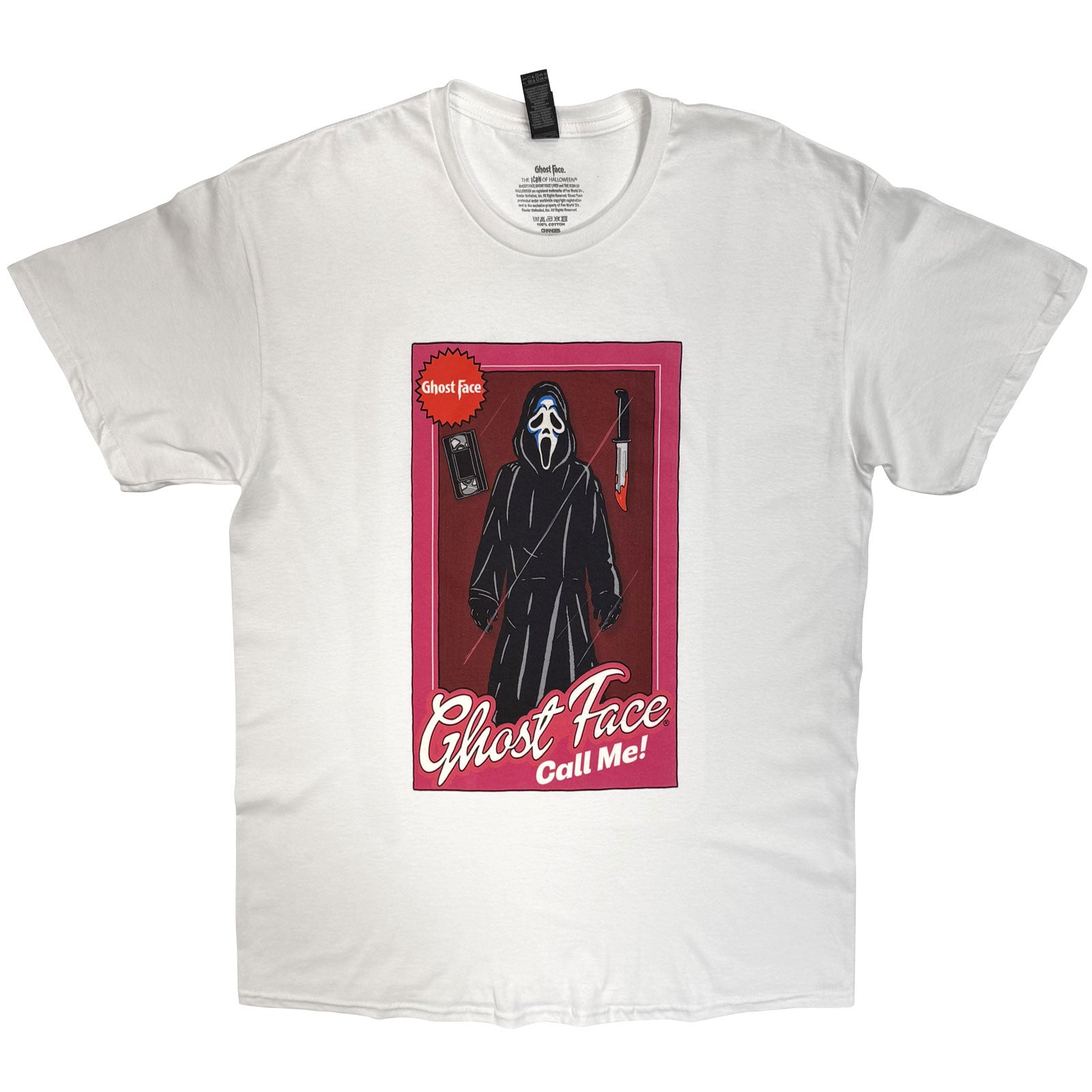 Ghostface TShirt Doll Box White OFFICIAL NEW XL
