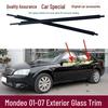 Ford Mondeo 01-07 Durų Langų Stiklo Išorinė Apdailos Juosta Vandens Sandarinimo Juosta