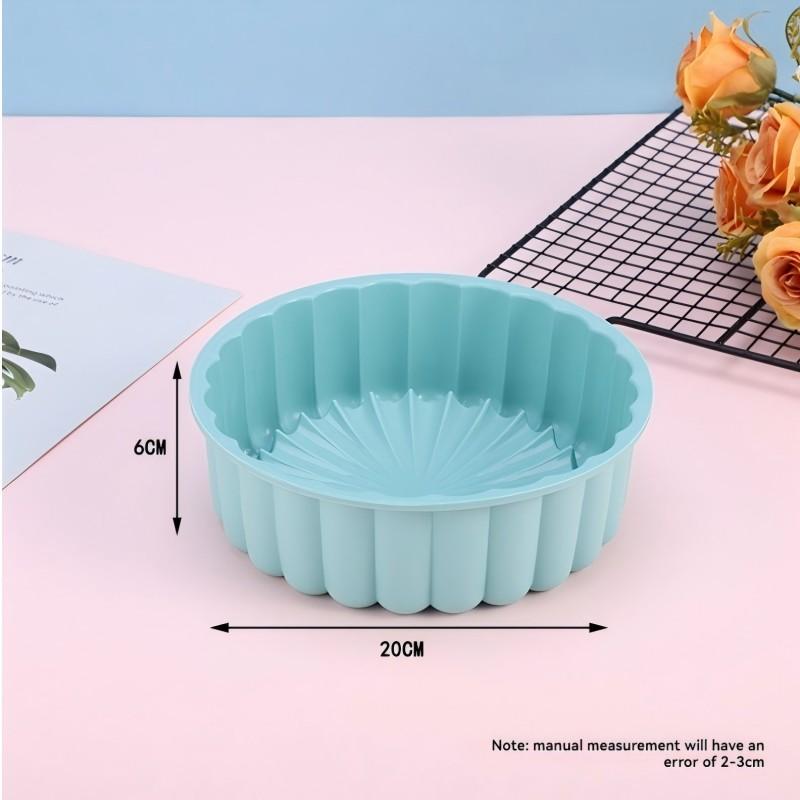 Silicone sunflower outline cake mold Cake Pan  High Temperature Resistant DIY Mafen cup Baking Mold horseshoe cake grinding tool