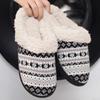 Fashion Shevalues Fluffy Fur House Slippers For Women Men Comfy Winter Plush Slippers With Fleece Lined Non-slip Warm Indoor Home Shoes