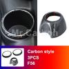 Car Rear Seat Water Cup Holder Decorative Modified Shell For BMW MINI ONE COOPER F55 F56 F57 Interior Modification