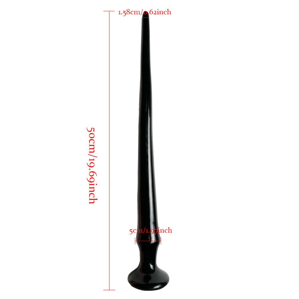 50cm Long Vagina Dildo With Suction Cup Anal Plug Prostate Massage Anus Dilator Stimulate Sex Toys For Adults Masturbation Tool