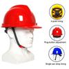 1 Piece Durable Construction High Strength Working Helmet Impact Resistant Shockproof Full Brim Hard Hat Protective Helmet