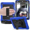 Silicone PC Rotating Stand Case With Hand Strap IPad Pro 11 Inch 2020 Air 4 10.9 Mini 5 9.7 10.2 10.5