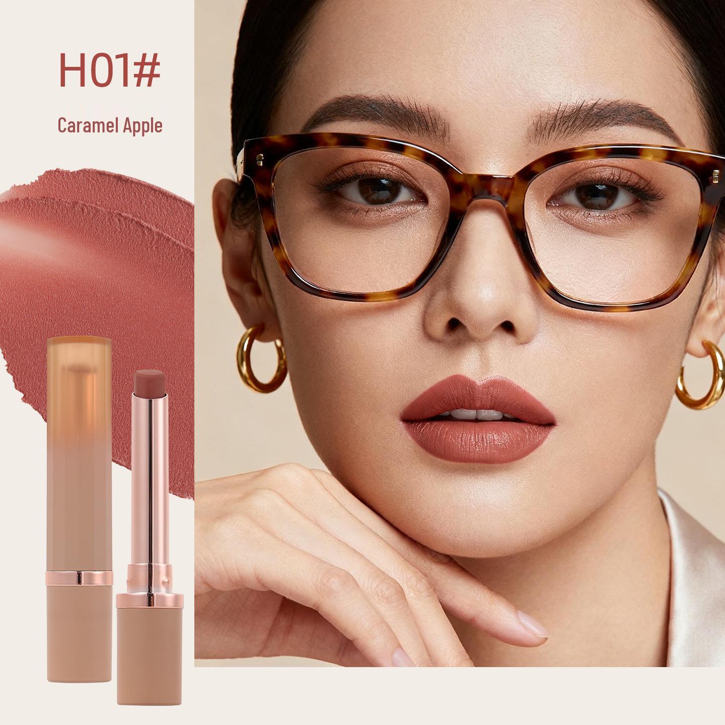 Fengrun Soft Mist Matte Lipstick - Rich Color, Long-Lasting, Whitening Effect