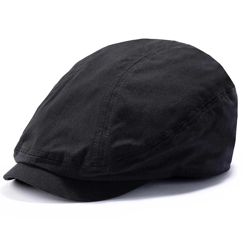 Casquette gavroche grande taille XL 64 cm pour homme Casquette plate vintage Gatsby en coton pour papa Casquette octogonale mode femme Casquette de chauffeur de taxi